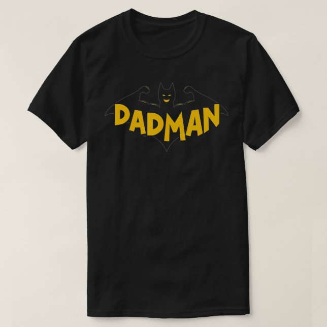 Funny Dad Birthday Present Men's Idea Dadman Son b T Shirt (Design framsida)
