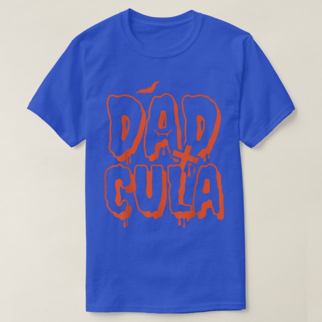 Funny Dad Daddy Dracula Monster Costume Halloween2 T Shirt (Design framsida)