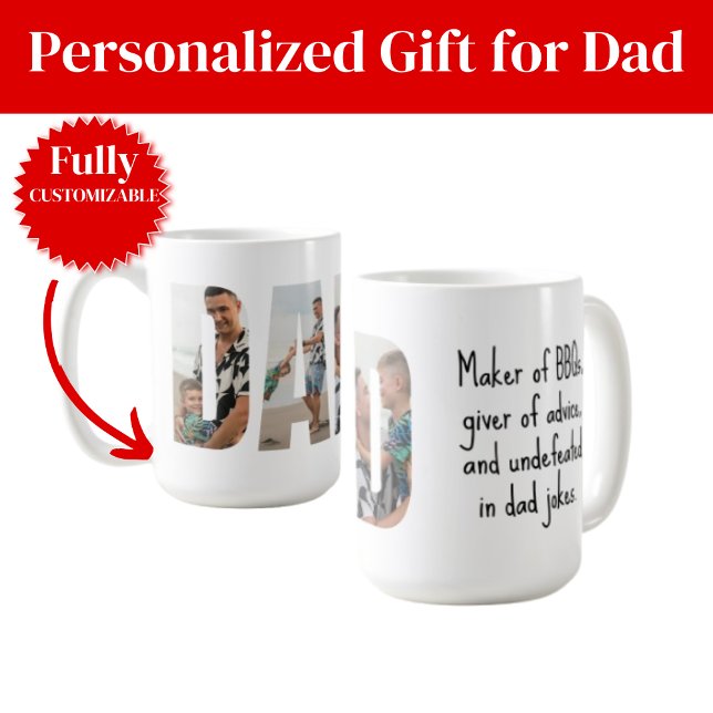 Funny Dad Mug – BBQ Master & Dad Joke Champion Kaffemugg (Funny Dad Mug – BBQ Master & Dad Joke Champion)