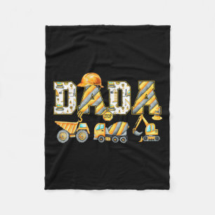 Funny Dada Construction Excavator Kids Matching Fa Fleecefilt