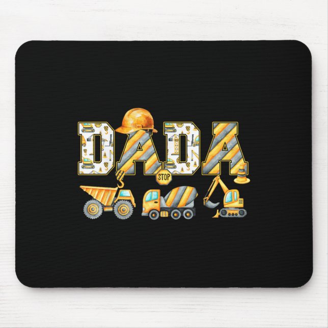 Funny Dada Construction Excavator Kids Matching Fa Musmatta (Framsidan)