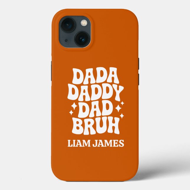 Funny Dada pappa Pappa Bruh Fars dag-gåva till pap (Baksida)