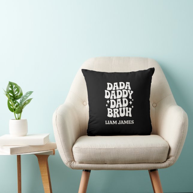 Funny Dada pappa Pappa Bruh Fars dag-gåva till pap Kudde (Stol)