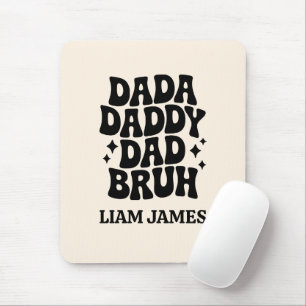 Funny Dada pappa Pappa Bruh Fars dag-gåva till pap Musmatta