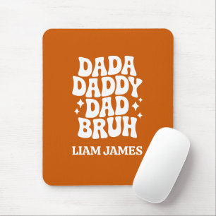 Funny Dada pappa Pappa Bruh Fars dag-gåva till pap Musmatta