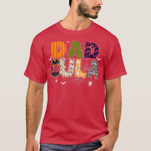 Funny Dadcula Halloween Pappa Costume Spindelnät T Shirt