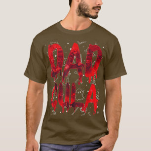 Funny Dadcula Halloween Pappa Dracula Costume Moms T Shirt
