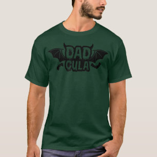 Funny Dadcula Halloween Pappa Dracula Costume Moms T Shirt