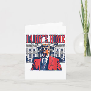 Funny Daddys Home Trump Rosa 2024 Ta America Bac Kort