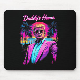 Funny Daddys Home White House Trump Rosa 2024 Retr Musmatta