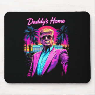 Funny Daddys Home White House Trump Rosa 2024 Retr Musmatta