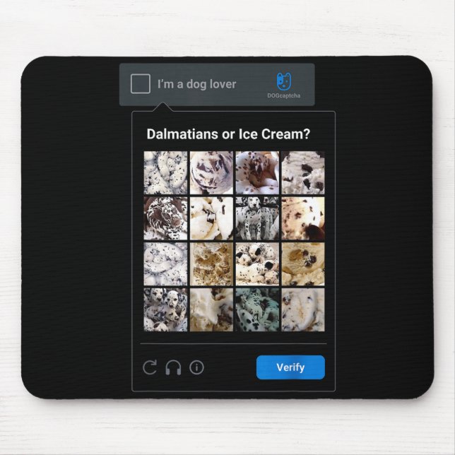 Funny Dalmatian Or Ice Cream Meme Dog Mom Dog Dad  Musmatta (Framsidan)