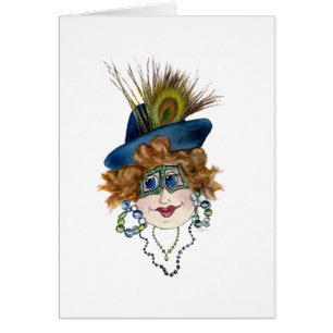 Funny Dam med råd om mor och dotter OBS Kort