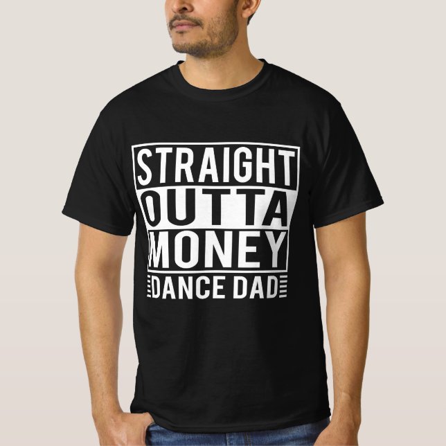 Funny Dance Pappa T Shirt (Framsida)