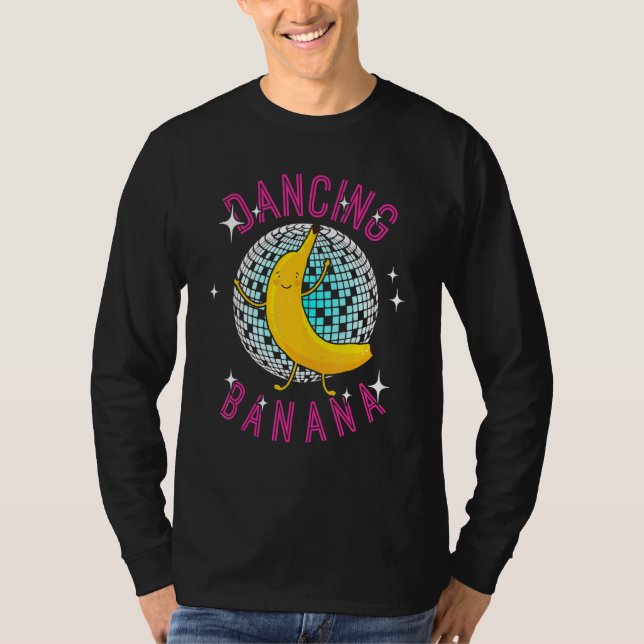 Funny Dancing Banana Tee Coola Banana Eater Food E (Framsida)