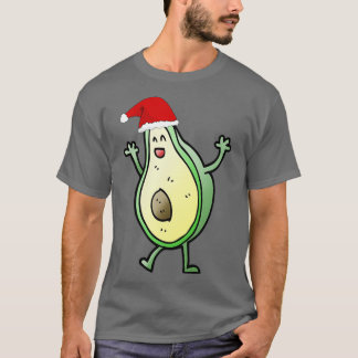 Funny Dancing jul Avocado T Shirt
