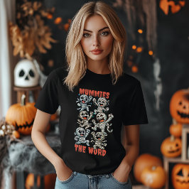 Funny Dancing Mummies från Ord T Shirt
