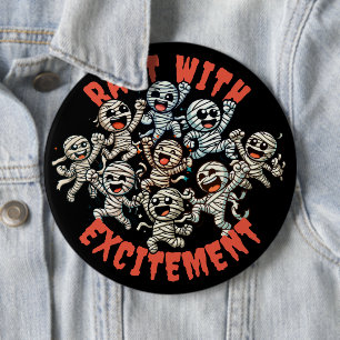 Funny Dancing Mummies Rapt with Excitement Knapp