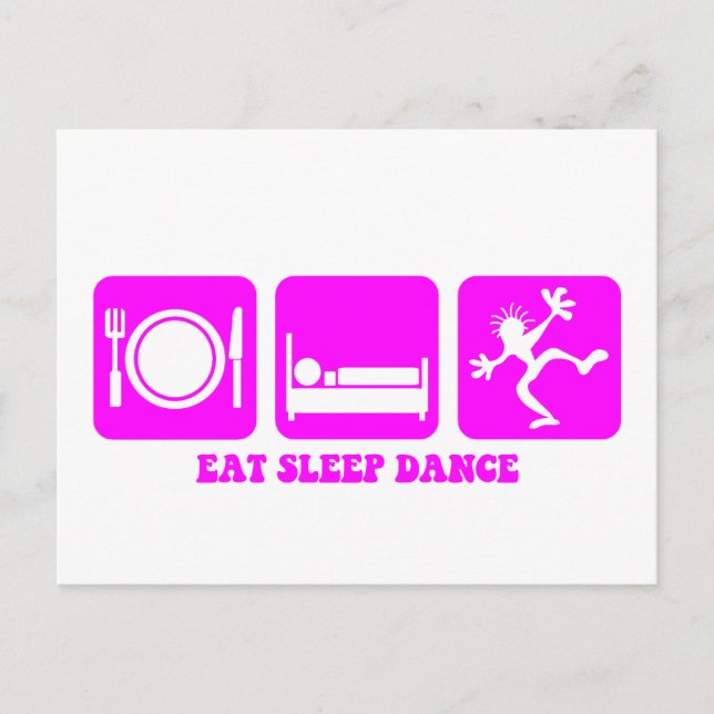 Funny dans vykort (Framsida)