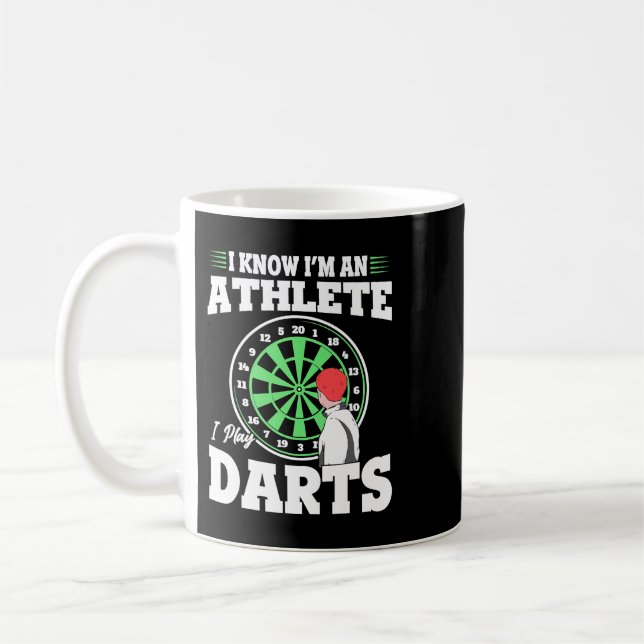 Funny Dart Jerseys for Dart Klubb Dart Team Games  Kaffemugg (Vänster)