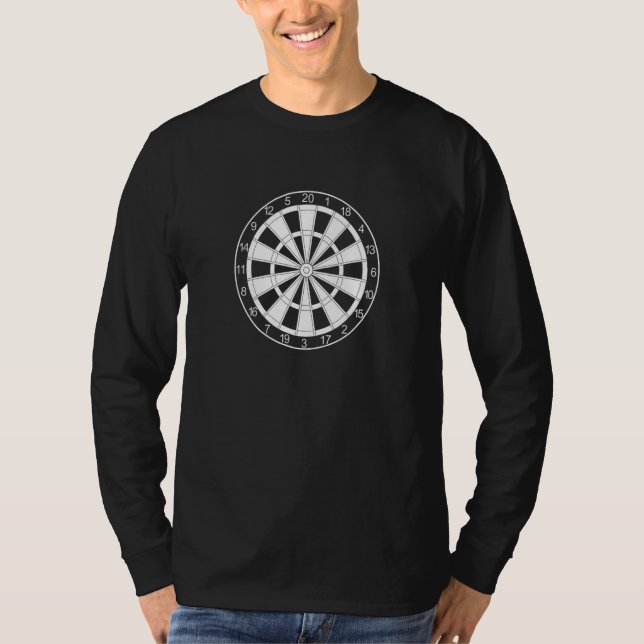 Funny darts for darts players Pally 20 darts Dar 1 T Shirt (Framsida)