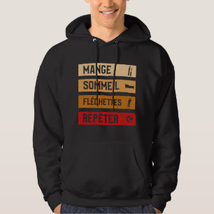 Funny Darts Gift Idea för Darts Player Hoodie