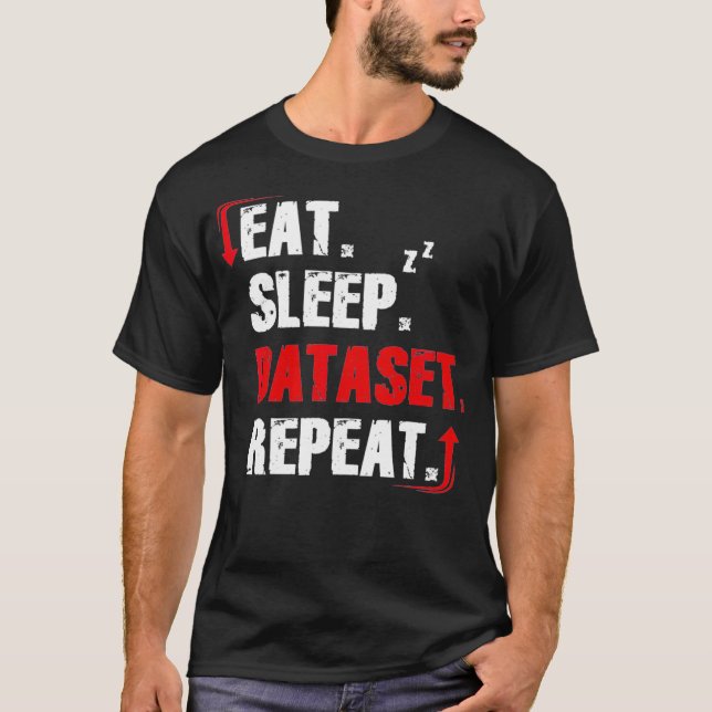 Funny Data Analyst Definition Data Scientist Stati T Shirt (Framsida)