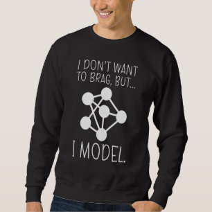 Funny Data Science Computer som jag inte vill ha m Lång Ärmad Tröja