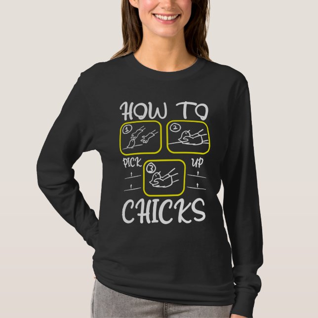 Funny Dating Coach How To Pick Up Chicks Speed Dat T Shirt (Framsida)