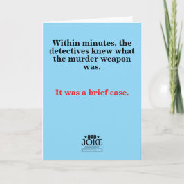 Funny Day Joke Kort