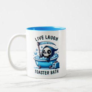 Funny Death Mugg, Kawaii Grim Reaper Coffee Kopp