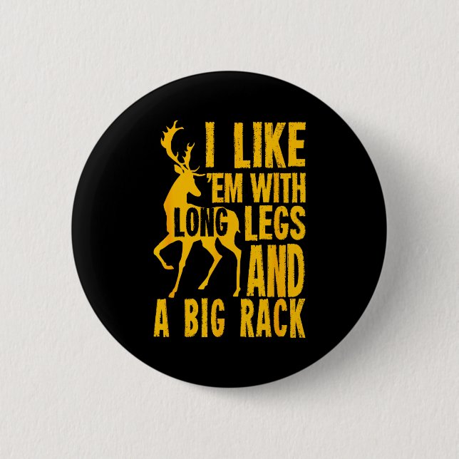 Funny Deer Hunting Quote Gift For Hunters  Knapp (Framsida)