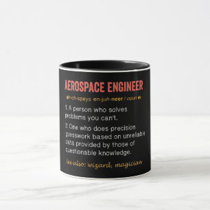 Funny definition av Aerospace Ingenjör Mugg