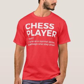 Funny definition av Chess Player T Shirt