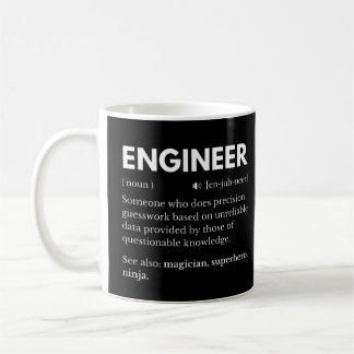 Funny definition för Enginners Kaffemugg