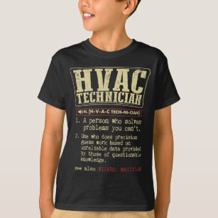 Funny definition för HVAC-tekniker T Shirt