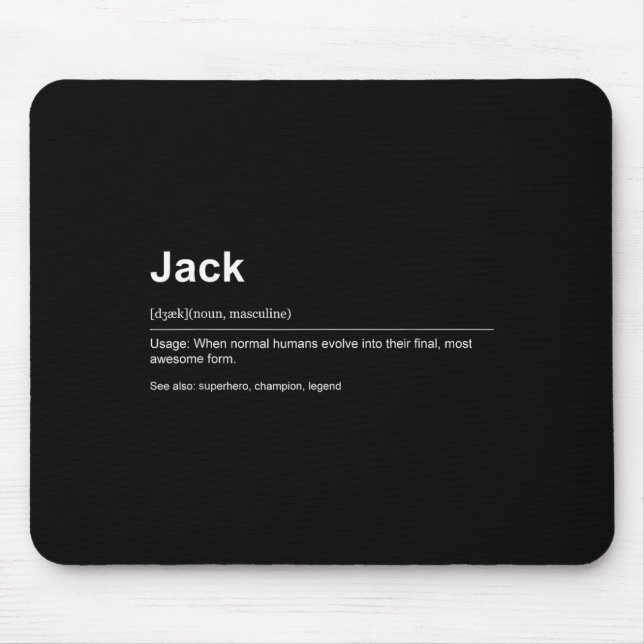 Funny Definition Quote For The Name Jack _  Musmatta (Framsidan)