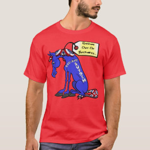 Funny Demokrat Donkey är på väg ut ur affärsvärlde T Shirt
