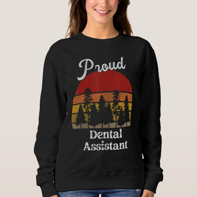 Funny Dental Assistant Shirts Job Title Profession T Shirt (Framsida)