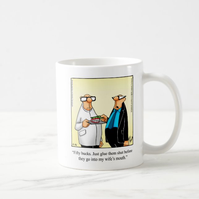 Funny Dental Humor Mugg Gift (Höger)