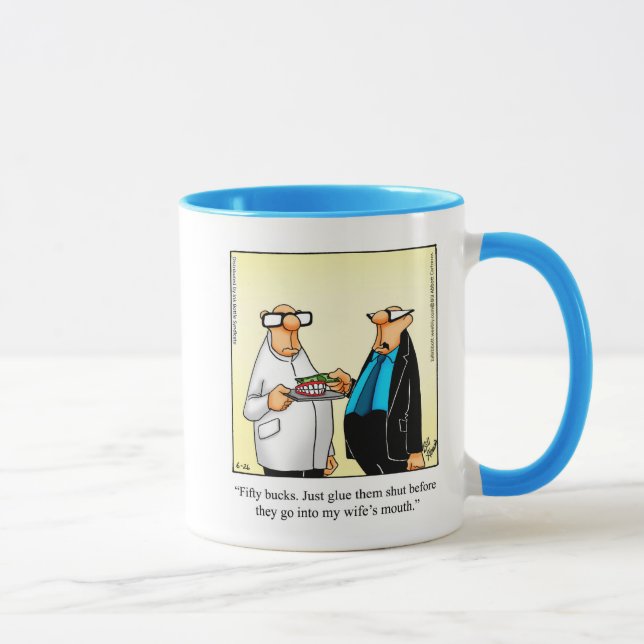 Funny Dental Humor Mugg Gift (Höger)