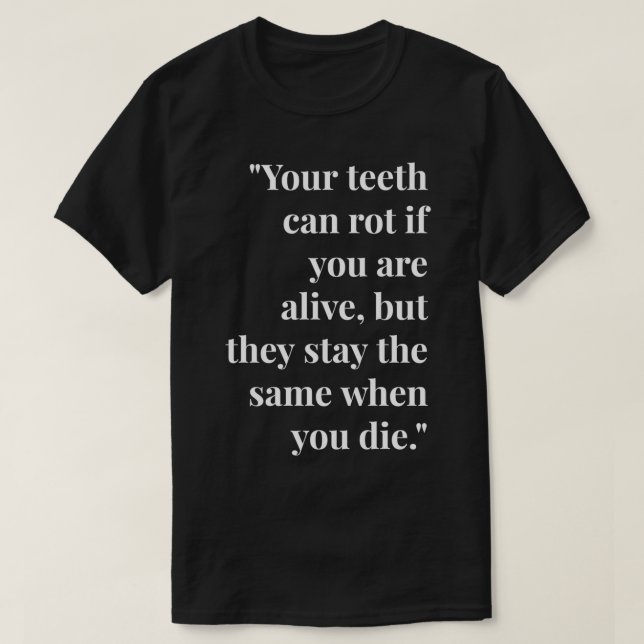 Funny Dental s Dentist Jokes och Jokes White Fo T Shirt (Design framsida)