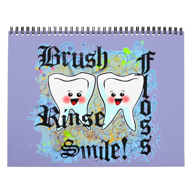 Funny Dentist Dental Hygienist Kalender (Omslag)