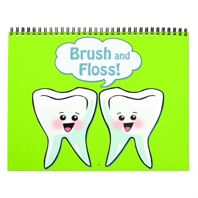 Funny Dentist Dental Hygienist Kalender (Omslag)