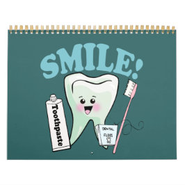 Funny Dentist Dental Hygienist Kalender