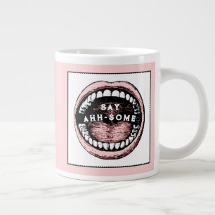 Funny Dentist Large Coffee Mugg Jumbo Mugg