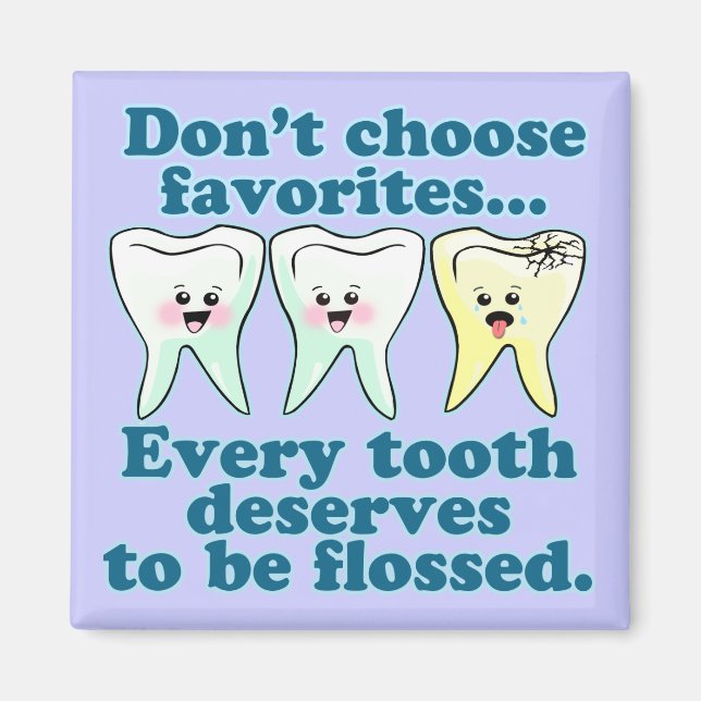 Funny Dentist Magnet (Framsidan)