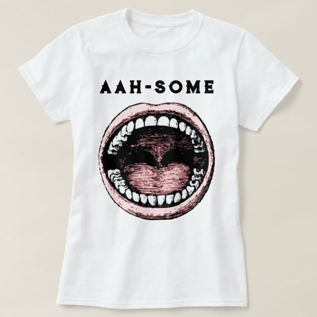 Funny Dentist T-shirt (Design framsida)