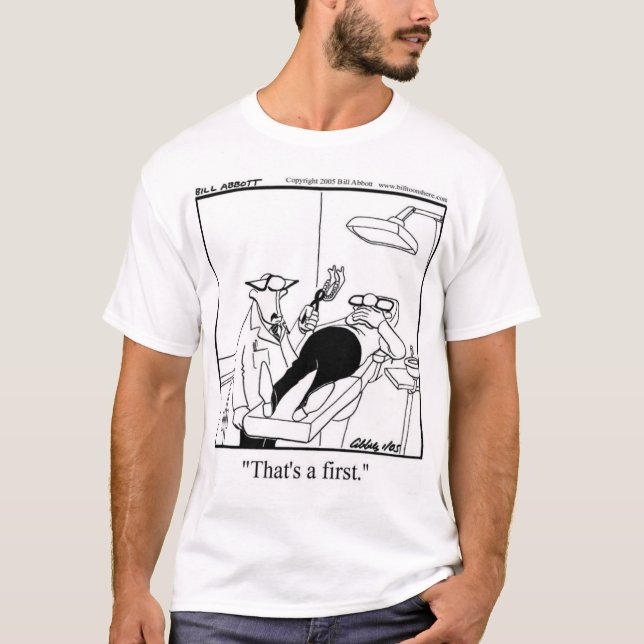 Funny Dentist T-Shirt (Framsida)