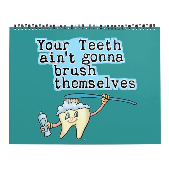 Funny Dentists Office Calendar Kalender (Omslag)
